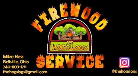 The Hog's Logs Business Card